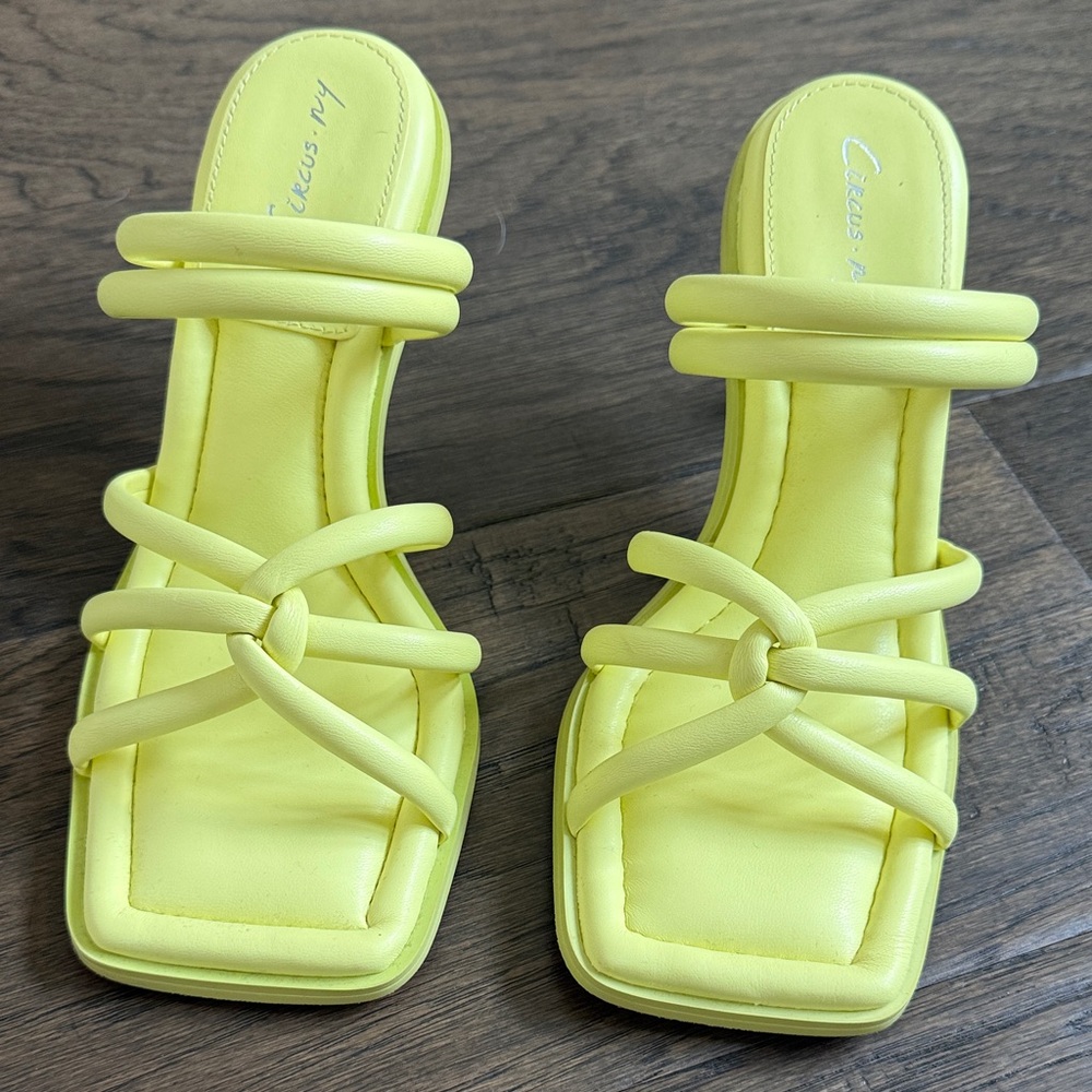 Circus by Sam Edelman Yellow Heeled Sandals